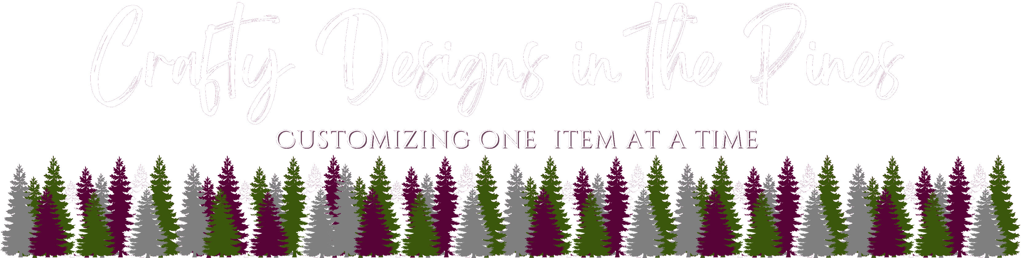 Crafty Designs In The Pines Logo